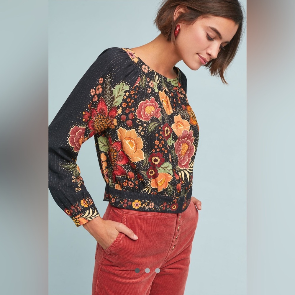 NWT FARM RIO Whitney Blouse, size M